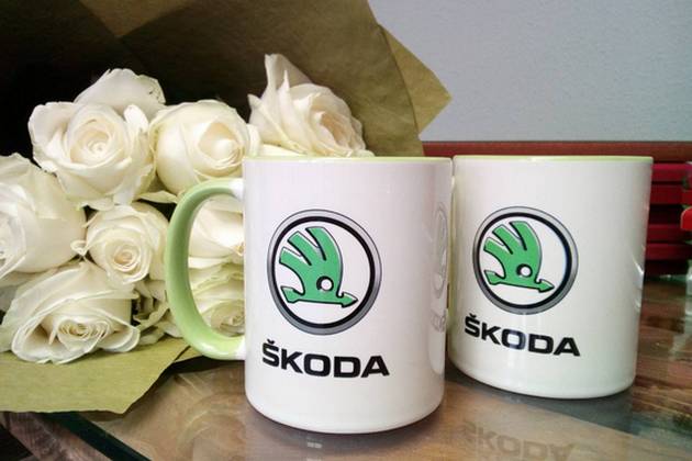  сублимационная печать на посуде и чашках в студии "ошо"