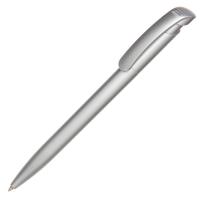 ручка пластиковая 'clear silver' (ritter pen)  со своей надписью