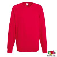 Реглан-толстовка lightweight xl (fruit of the loom)  со своей надписью