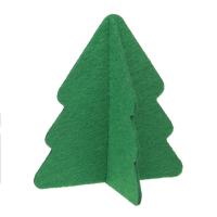 Новогодняя игрушка 'Елочка' 130 мм фетровая  со своей надписью