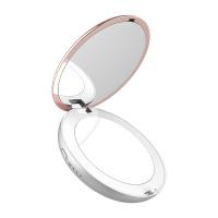 Повербанк mirror, 4000 mah, дзеркало з підсвічуванням  со своей надписью