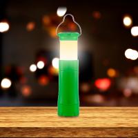 Ліхтар ручний glow, 4 в 1, al, лінза, фокус, 100lm  со своей надписью