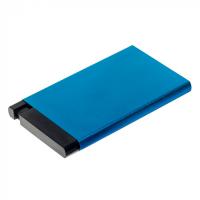 Футляр для платёжных карт (картхолдер) с rfid-защитой  со своей надписью