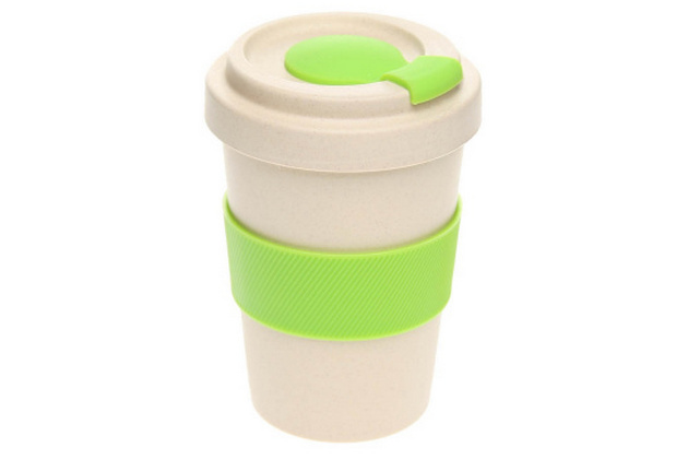 чашка для путешествий из бамбукового волокна