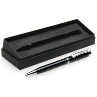 ручка металлическая 'fortuna' (ritter pen) в футляре поворотная  со своей надписью