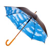 Парасоля-тростина напівавтомат ТМ bergamo  со своей надписью