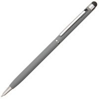 ручка-стилус металлическая 'touchwriter soft' (b1) поворотная  со своей надписью