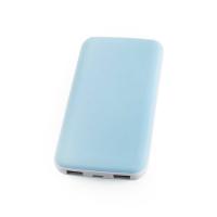Зарядное устройство zephir на 10000 mah, пластик  со своей надписью
