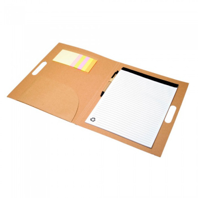 папка с блокнотом